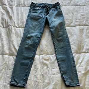 A&F Simone high rise super skinny